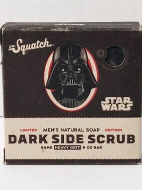 Dr. Squatch Star Wars Dark Side Scrub Men's Natural Soap